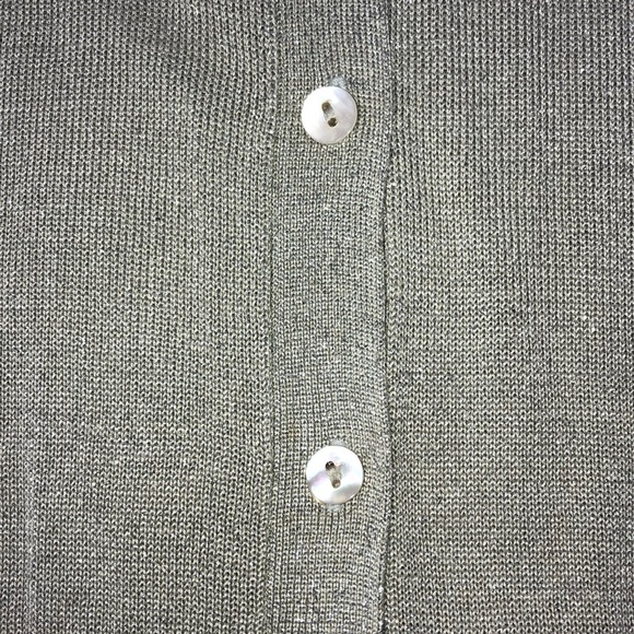 Anna Gray Sparkle Short Sleeve Metallic Cardigan - Picture 3 of 8